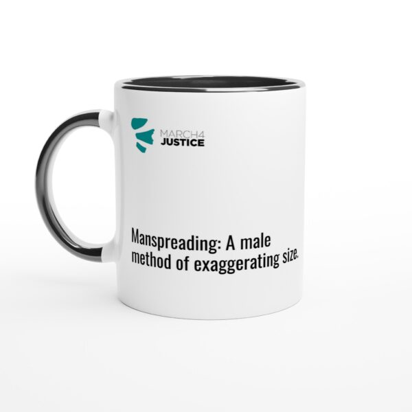 B: Manspreading, Office Mug